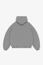 CRYSTALAND BASIC SILVER GREY HOODIE - obrazek 5