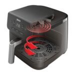 Frytkownica beztłuszczowa Ninja AF110EU, 1750 W, 4,7 l, grafitowa - obrazek 3