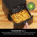 Frytkownica beztłuszczowa Ninja AF110EU, 1750 W, 4,7 l, grafitowa - obrazek 13