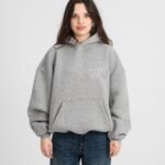 CRYSTALAND BASIC GREY HOODIE