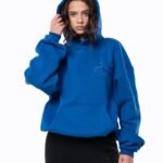 CRYSTALAND BASIC CORNFLOWER HOODIE