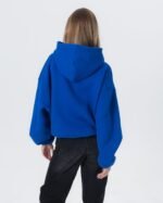 CRYSTALAND ESSENTIAL CORNFLOWER HOODIE - obrazek 4