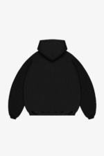 CRYSTALAND BLACK ZIP UP HOODIE - obrazek 6