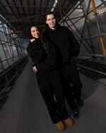 CRYSTALAND BASIC BLACK HOODIE - obrazek 5