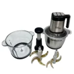 Blender-rozdrabniacz 6 w 1 z dwiema misami Szkło + stal nierdzewna 3,2 litra 3000 W Zepline ZP-00219 - obrazek 2