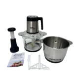 Blender-rozdrabniacz 6 w 1 z dwiema misami Szkło + stal nierdzewna 3,2 litra 3000 W Zepline ZP-00219 - obrazek 10